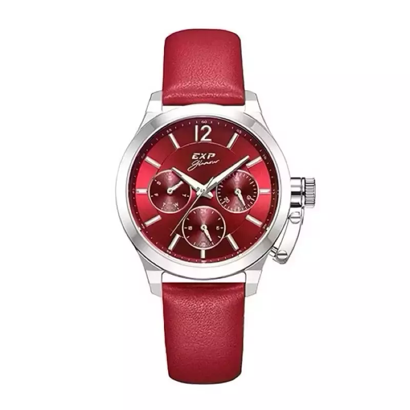 Jam Tangan Wanita Expedition EXP Glamour E 6381 BF LSSRE Women Leather Strap