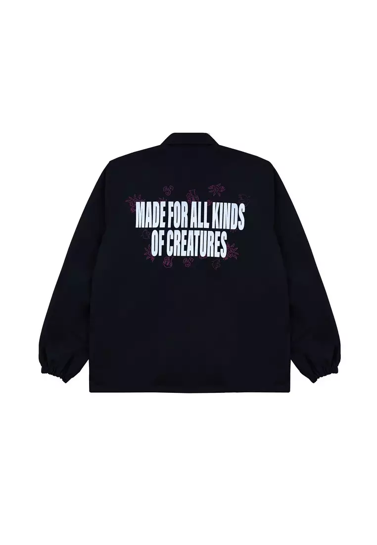 Moutley Men's Coach Jacket Regular Fit All Creature 171224