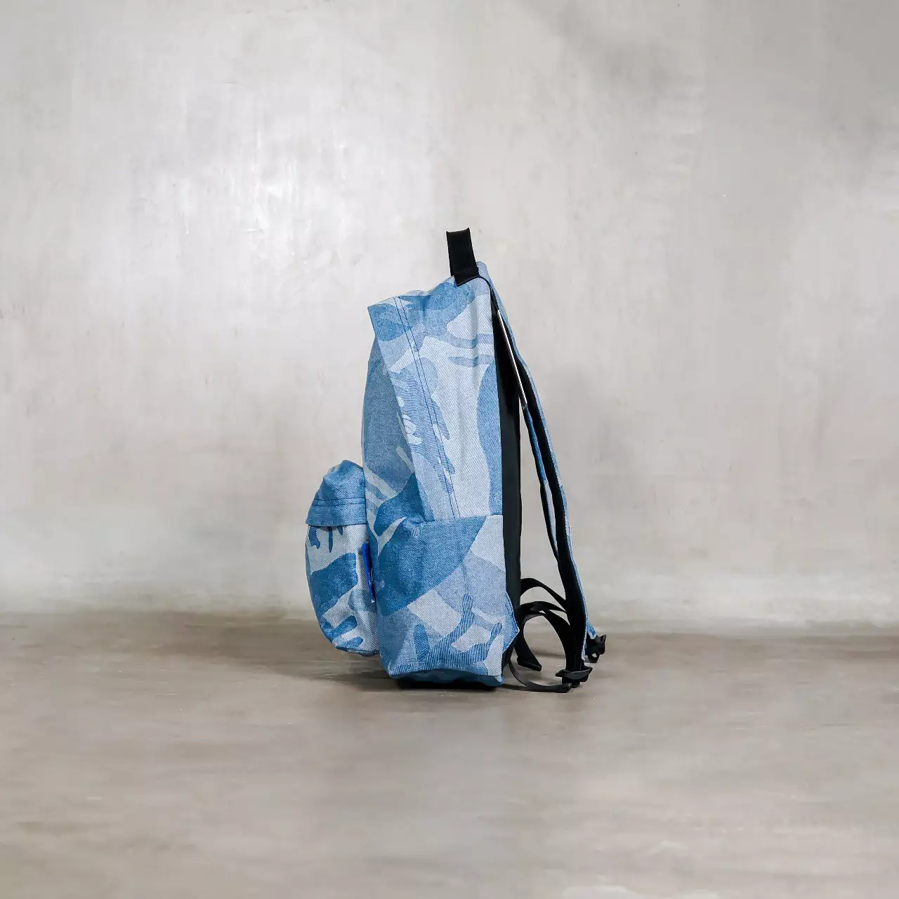 Tas AAPE HEAD CAMO DENIM BLUE BACKPACK 100% ORIGINAL