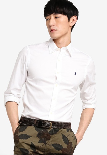 Buy Polo Ralph Lauren Long Sleeve Oxford Shirt Online On Zalora