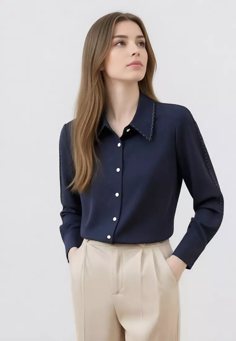 Elegant Long Sleeves Shirt