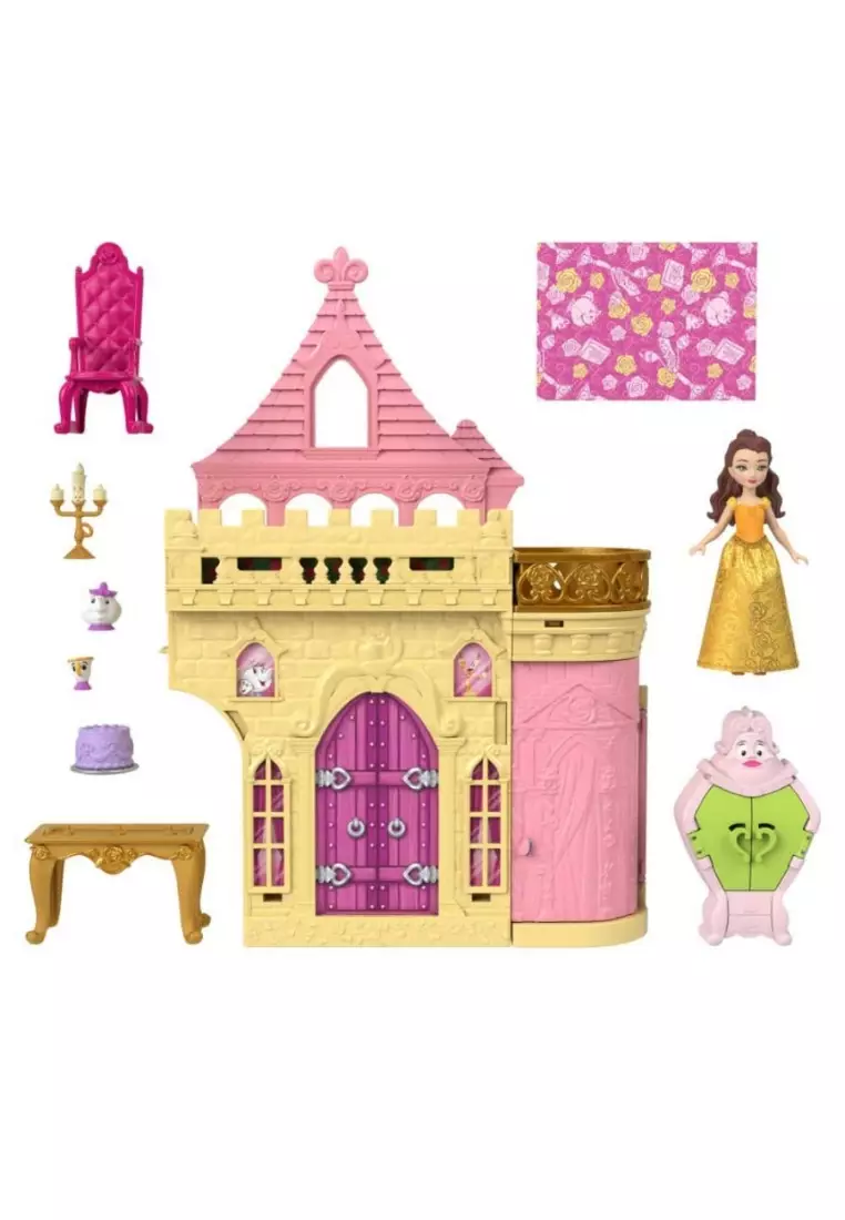 Disney Princess Stackable Doll + Playset Assortment - Belle's Castle Playsets