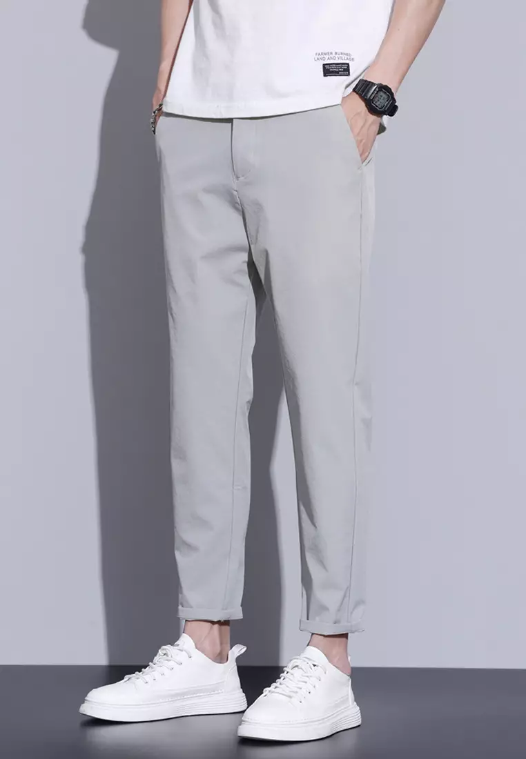 Elasticated Waist Ankle Pants