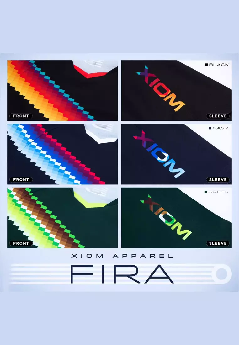 Fira Navy Table Tennis Shirt Sports T-shirt