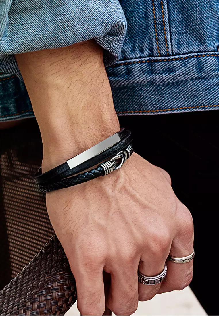 Men's Leather Bracelet