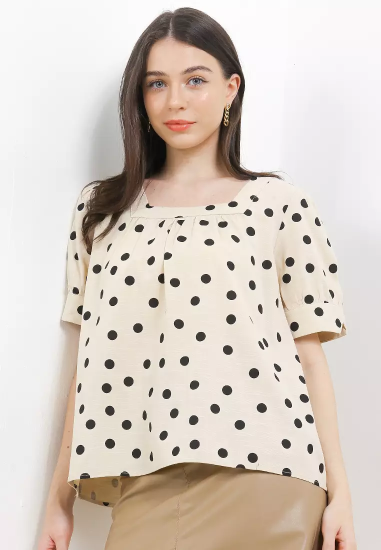Co Plus  Apparel Original - Polkadot Blouse
