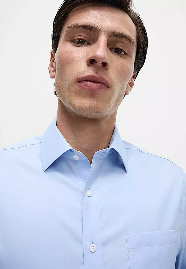 The Ultimate Slim Fit Non Iron Pure Cotton Shirt