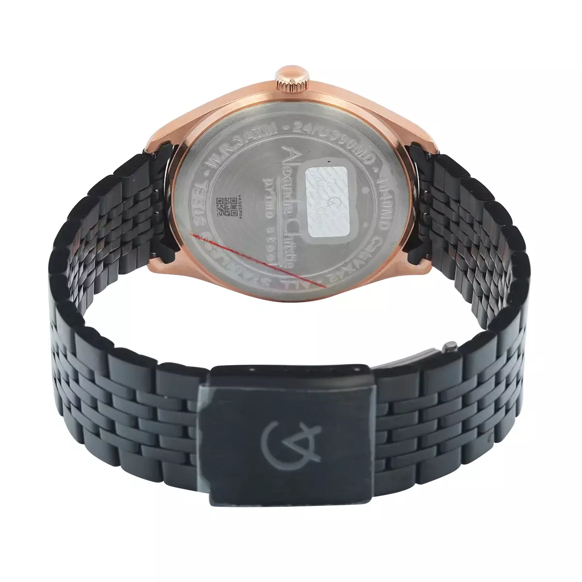 Jam Tangan Pria Alexandre Christie Primo Steel AC 1040 MD BBRBA Men Stainless Steel