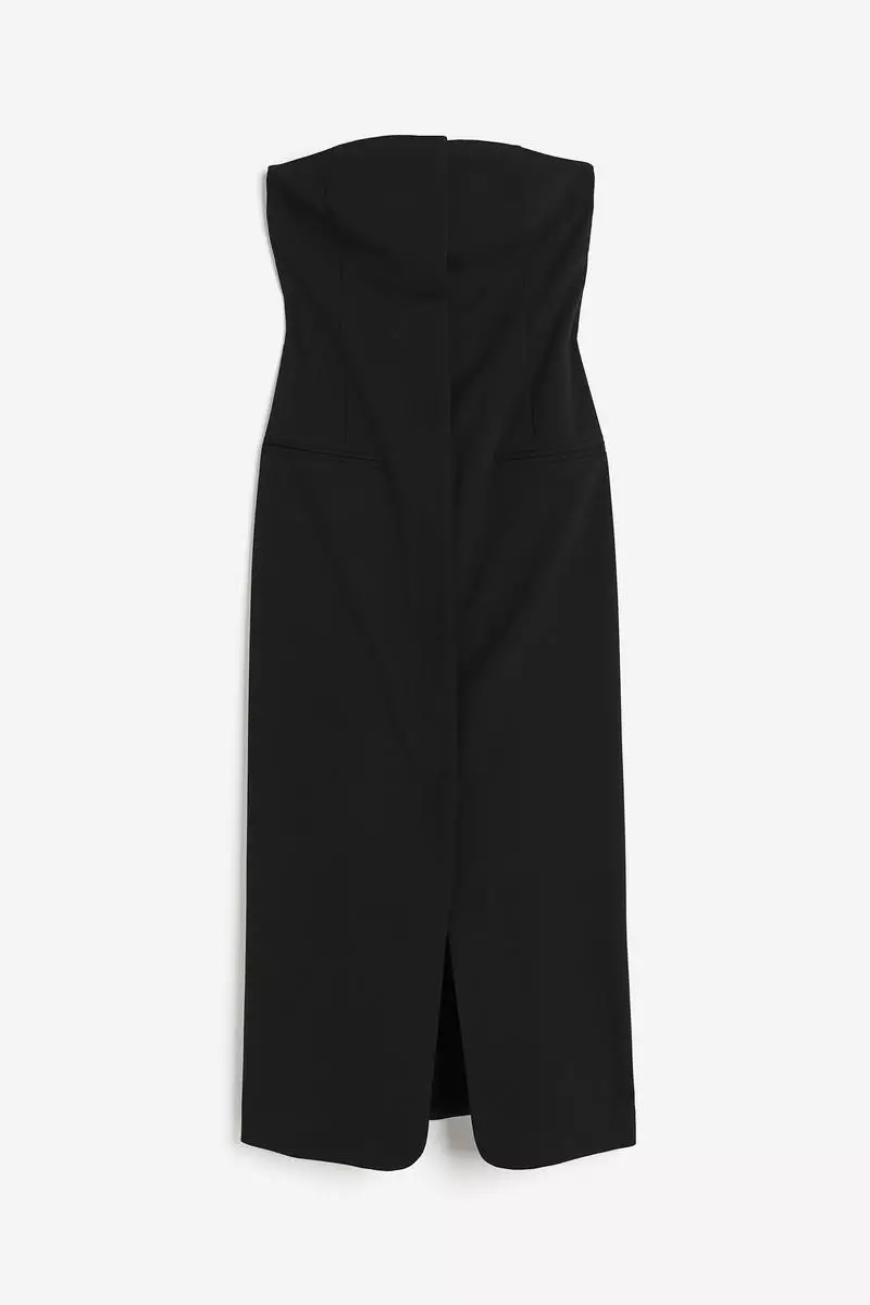 Bandeau bodycon dress