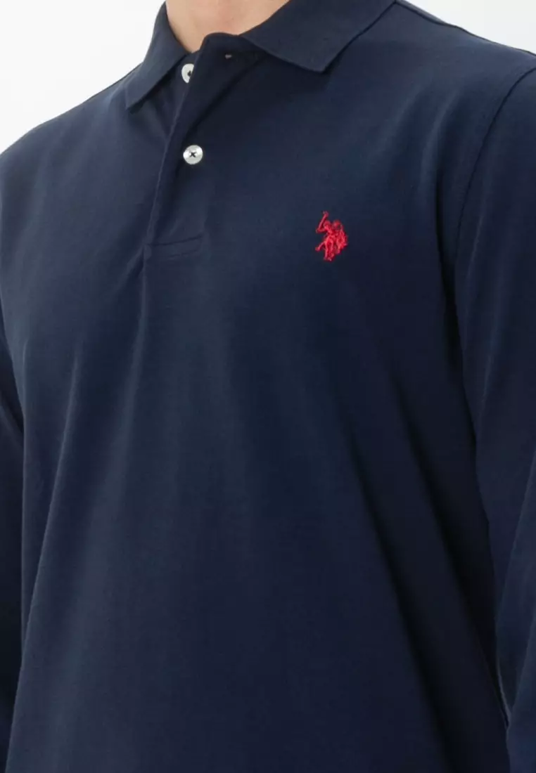 Logo Pique Polo Shirt