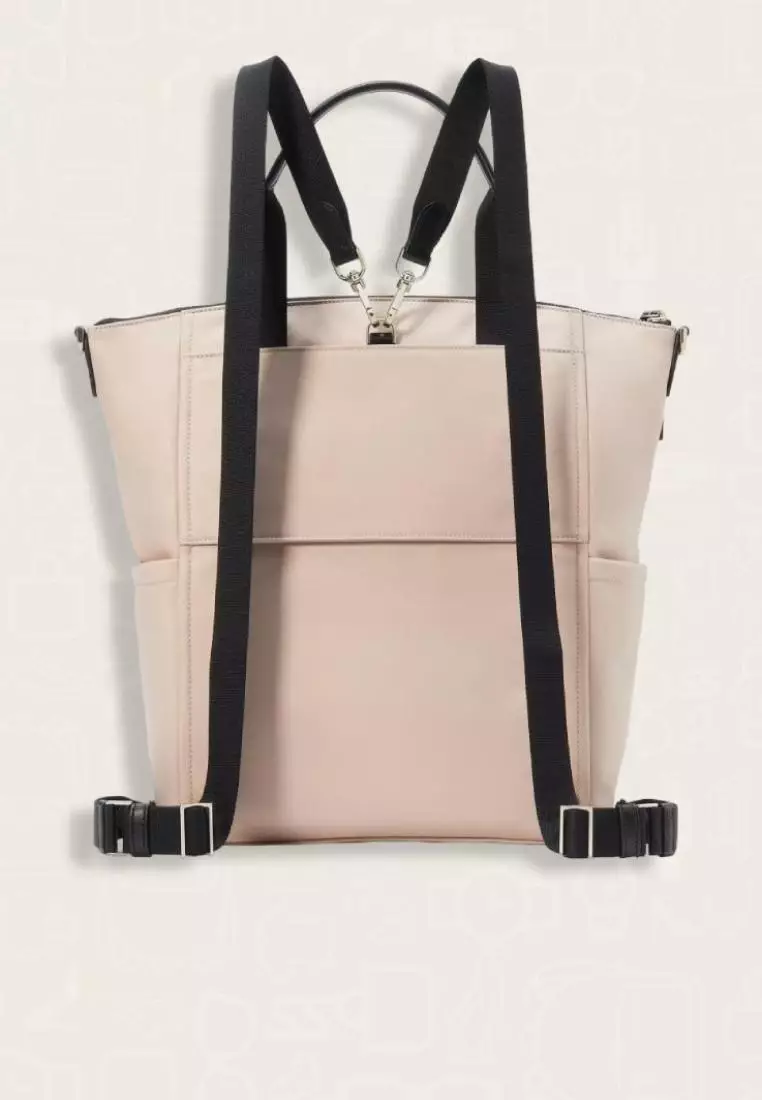 Kate Spade Chelsea Convertible Backpack Warm Beige Multi