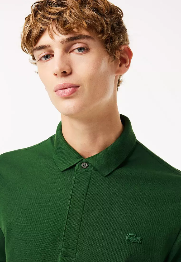 Lacoste green polo 2025 shirt