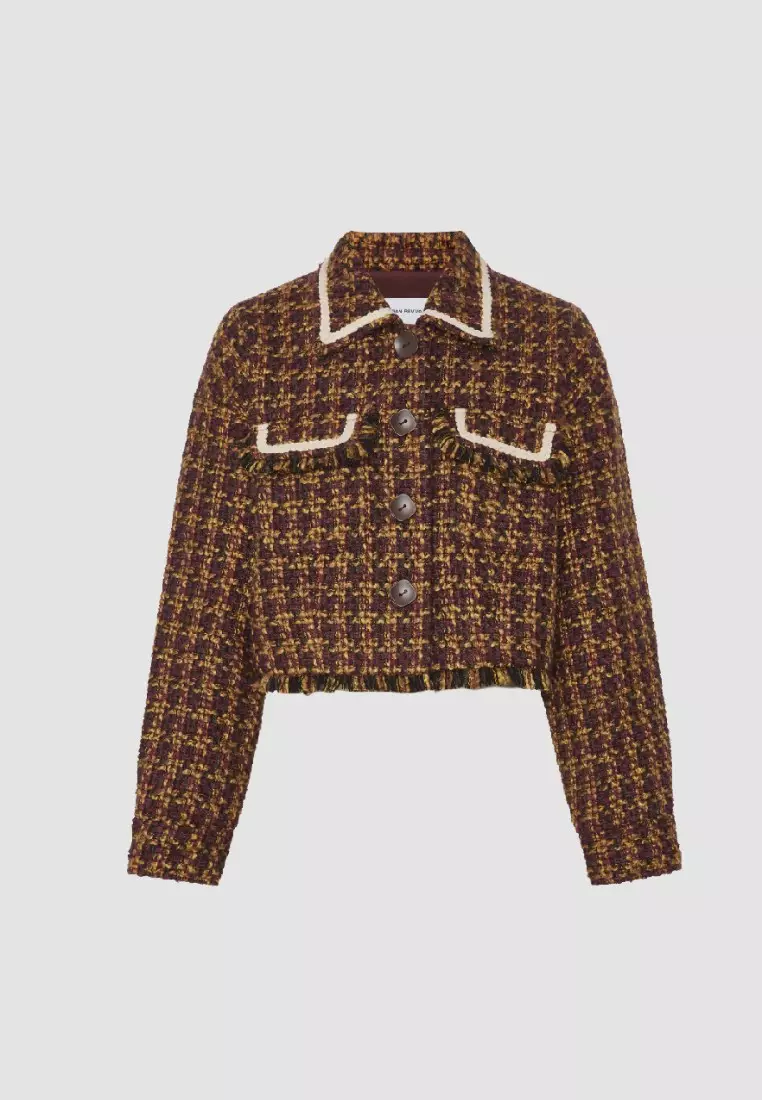 Fake clearance tweed jacket