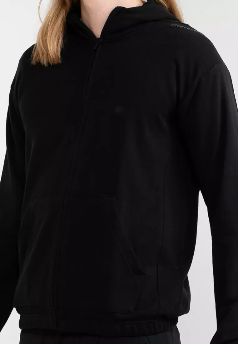 Calvin klein clearance zip up sweatshirt