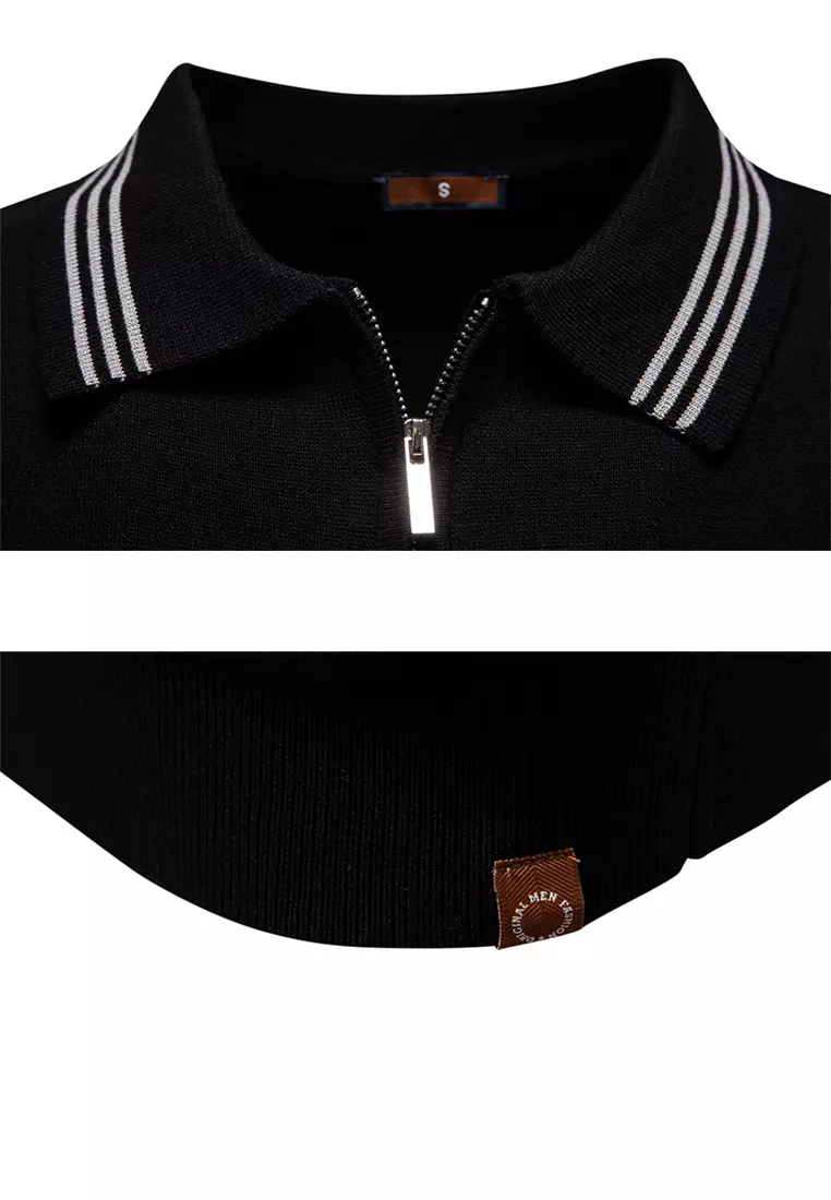 商務條紋Polo衫 AX-PSD8047