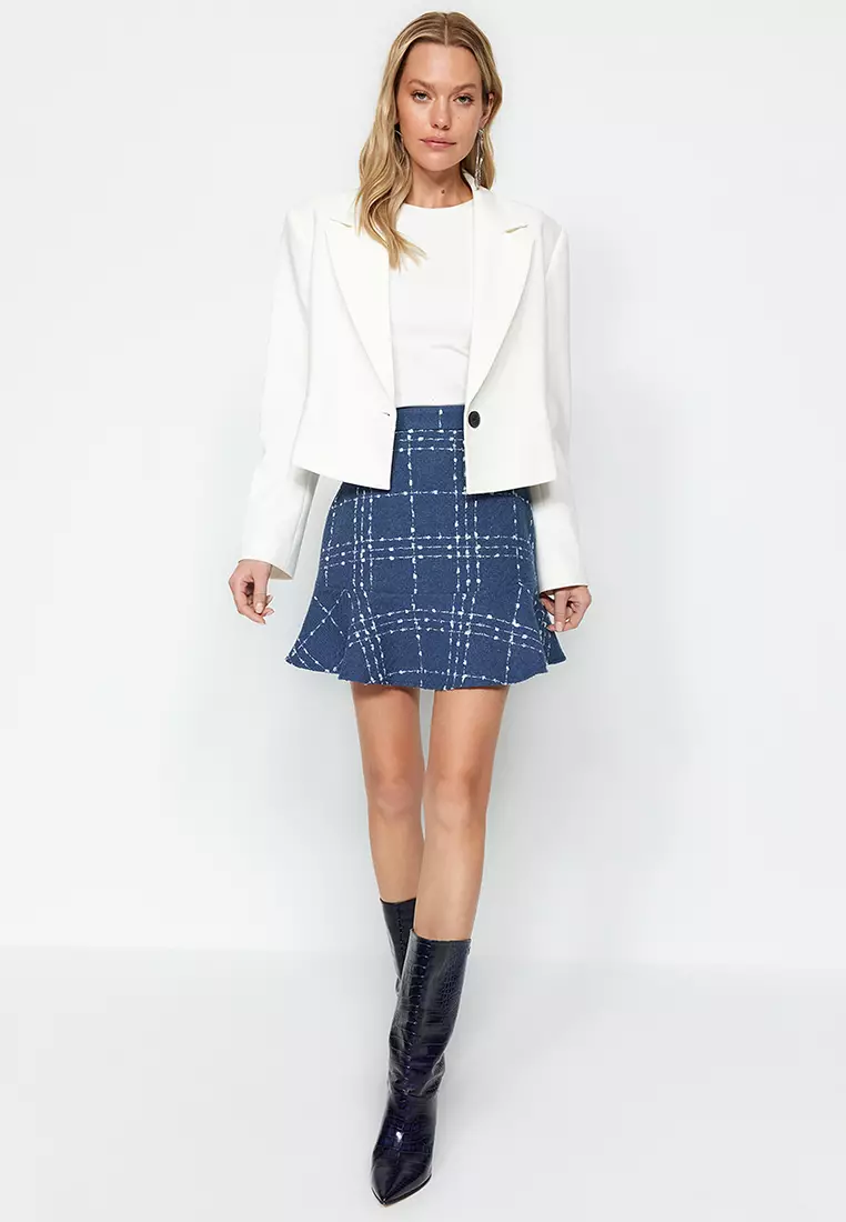 Tweed Mini Skirt