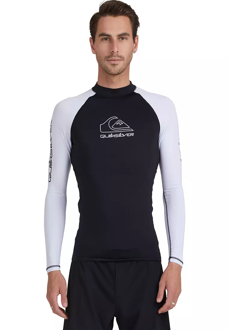 Quiksilver mens deals rash vest