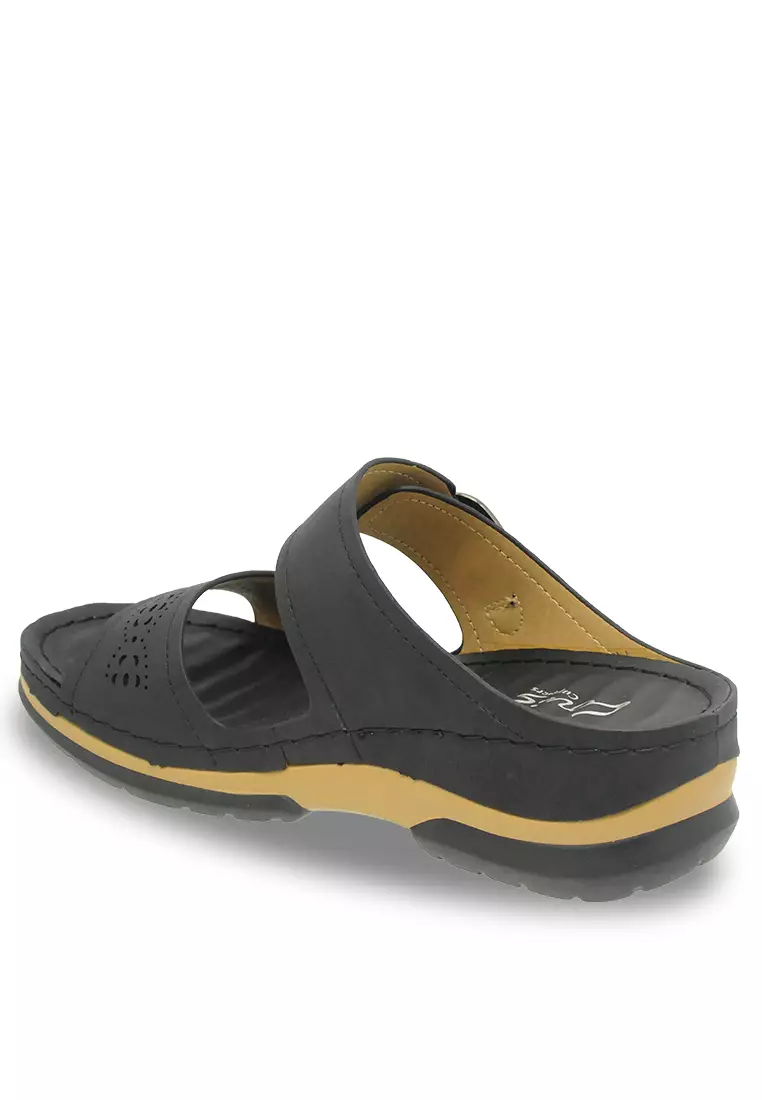 Louis Cupper Double Strap Sandals