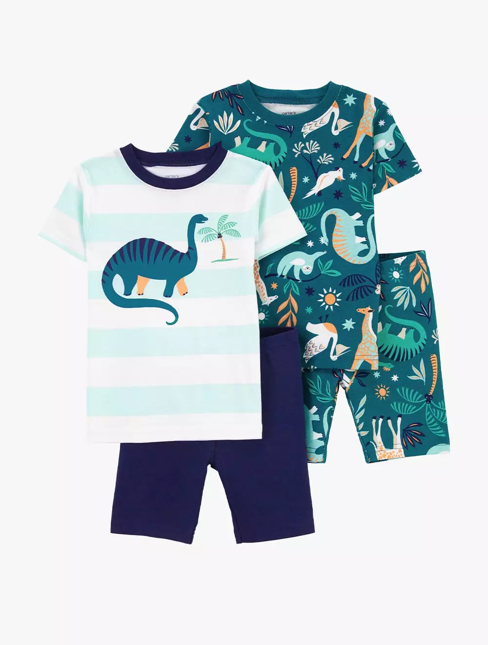 Jual Carter's Carter's 4Piece Dinosaur 100 Snug Fit Cotton PJs
