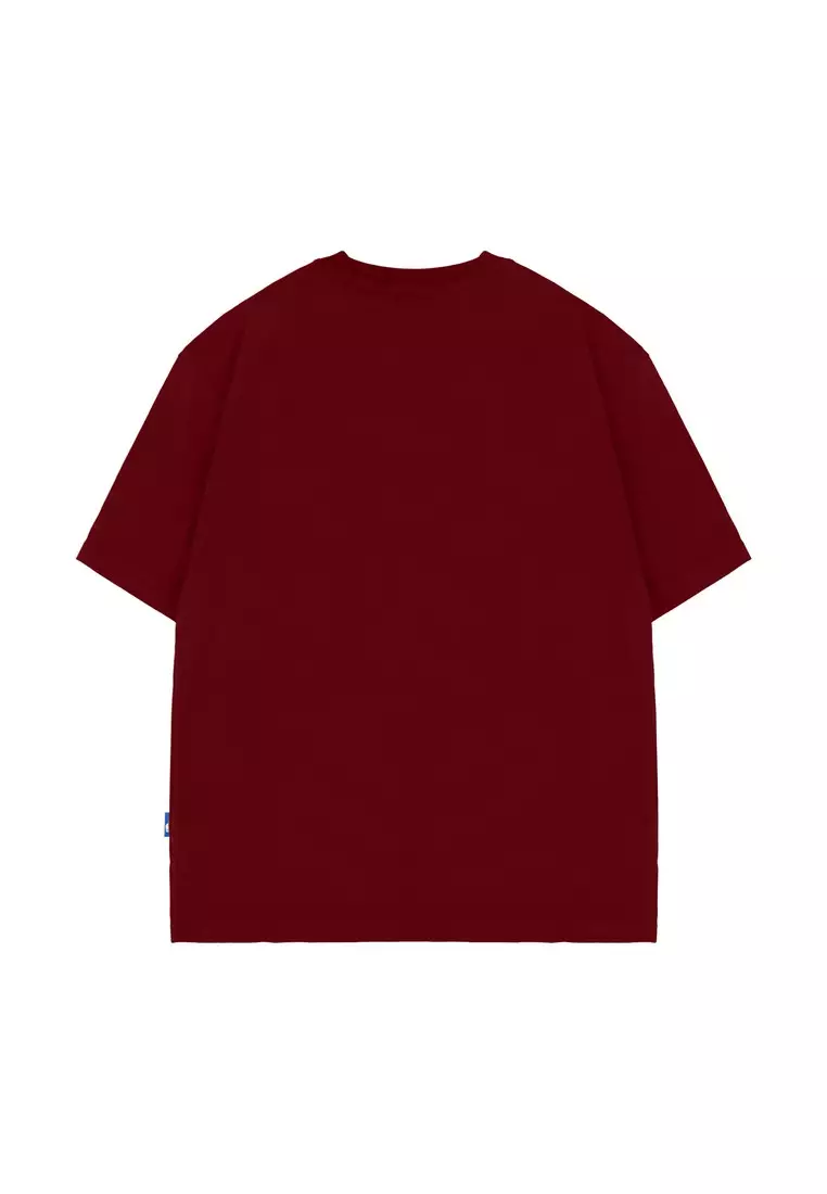 Moutley Men's T-Shirt Short Sleeve Oversized Fit Cotton 20s Cruve OL-C220325