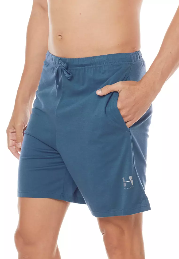 Premium Cotton Casual Drawstring Shorts with Pocket Hagen - Denim (SinglePack)