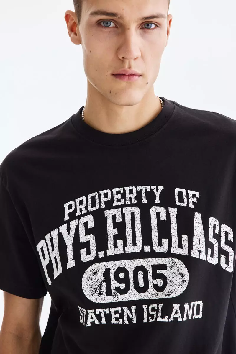 Loose Fit Printed T-shirt