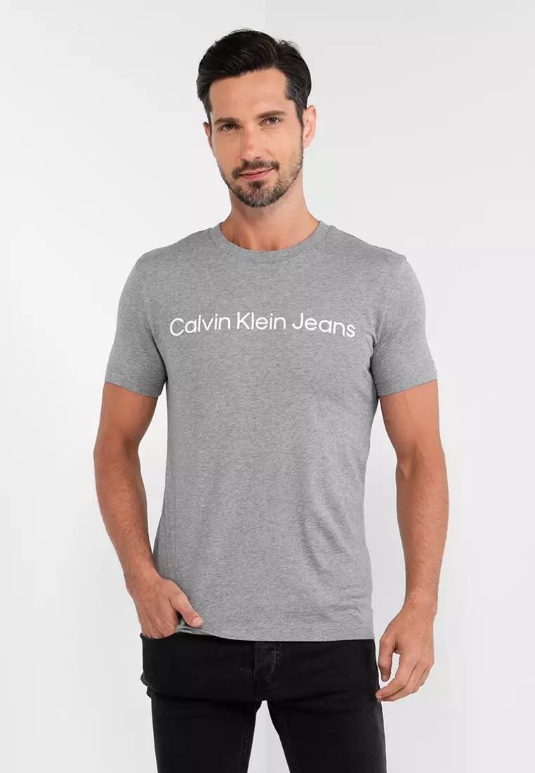 Calvin Klein Core Institutional Logo Jeans | Hong Klein Klein Kong - | Calvin Tee ZALORA Calvin Slim Buy Online 2024