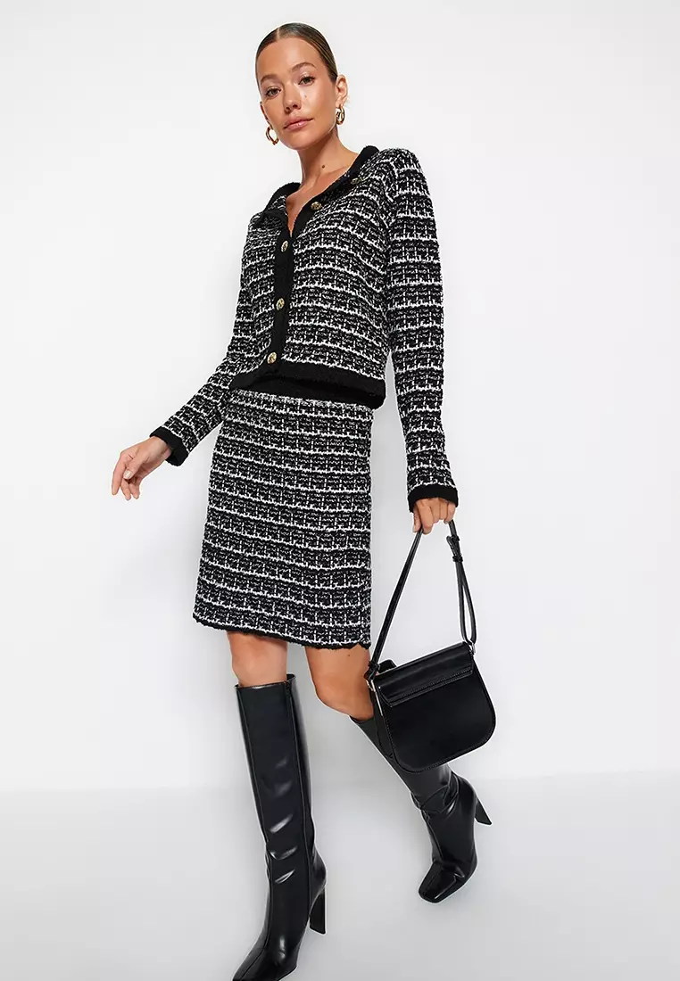 Tweed Top and Bottom Set