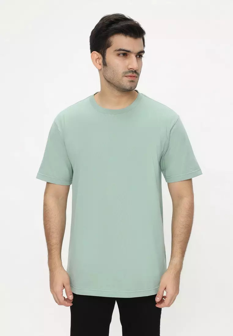 NX T-Shirt Cotton Combed Tebal Pria 207470131