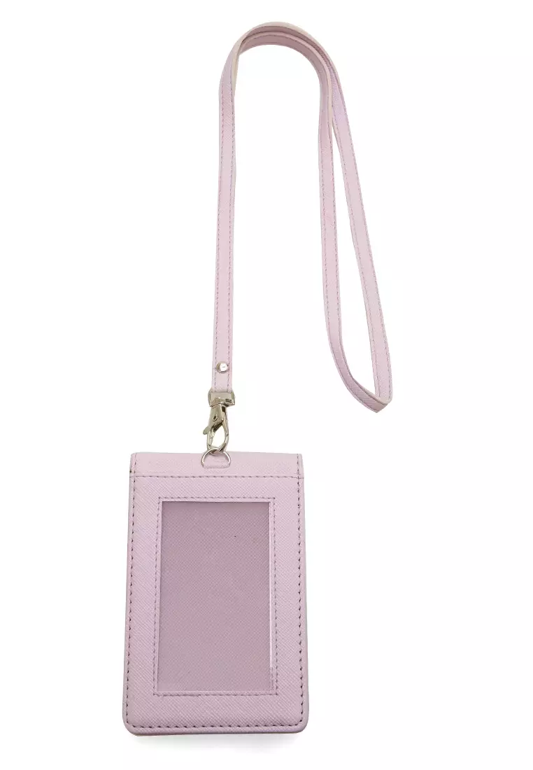 Azka Card Holder Two Side Bentuk Simple dan Minimalis - Ungu Lilac