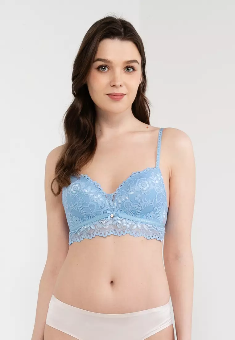 Buy Cotton On Body Enchanted Butterfly Lace Wirefree Lift Bra 2024 Online