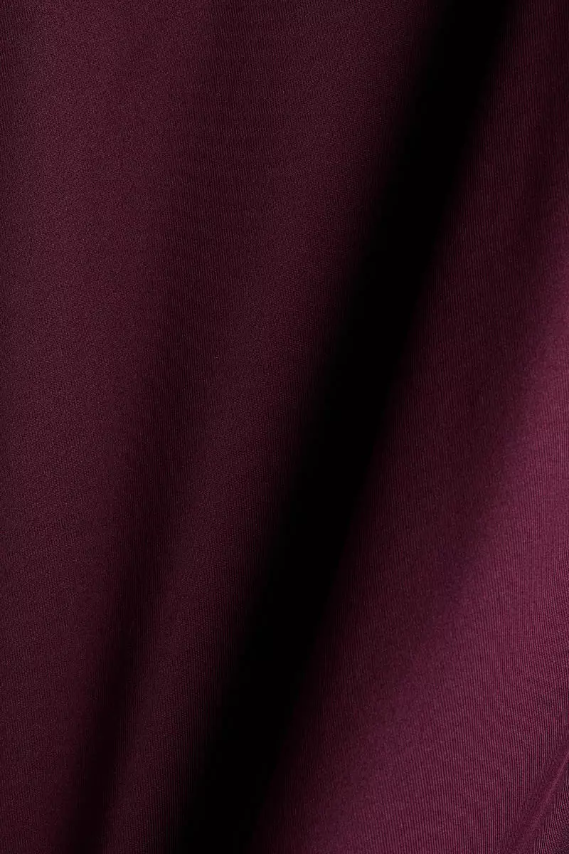 Draped one-shoulder top