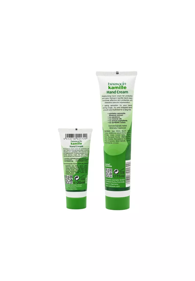 HERBACIN Kamille Original Hand Cream with Glycerine 75ml