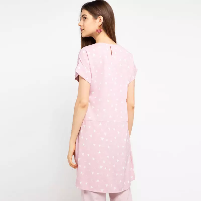 Sophistix Ridley Blouse in Pink Print