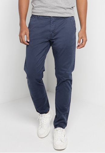 BLEND blue Slim Fit Chino Pants 0AF90AA828D435GS_1