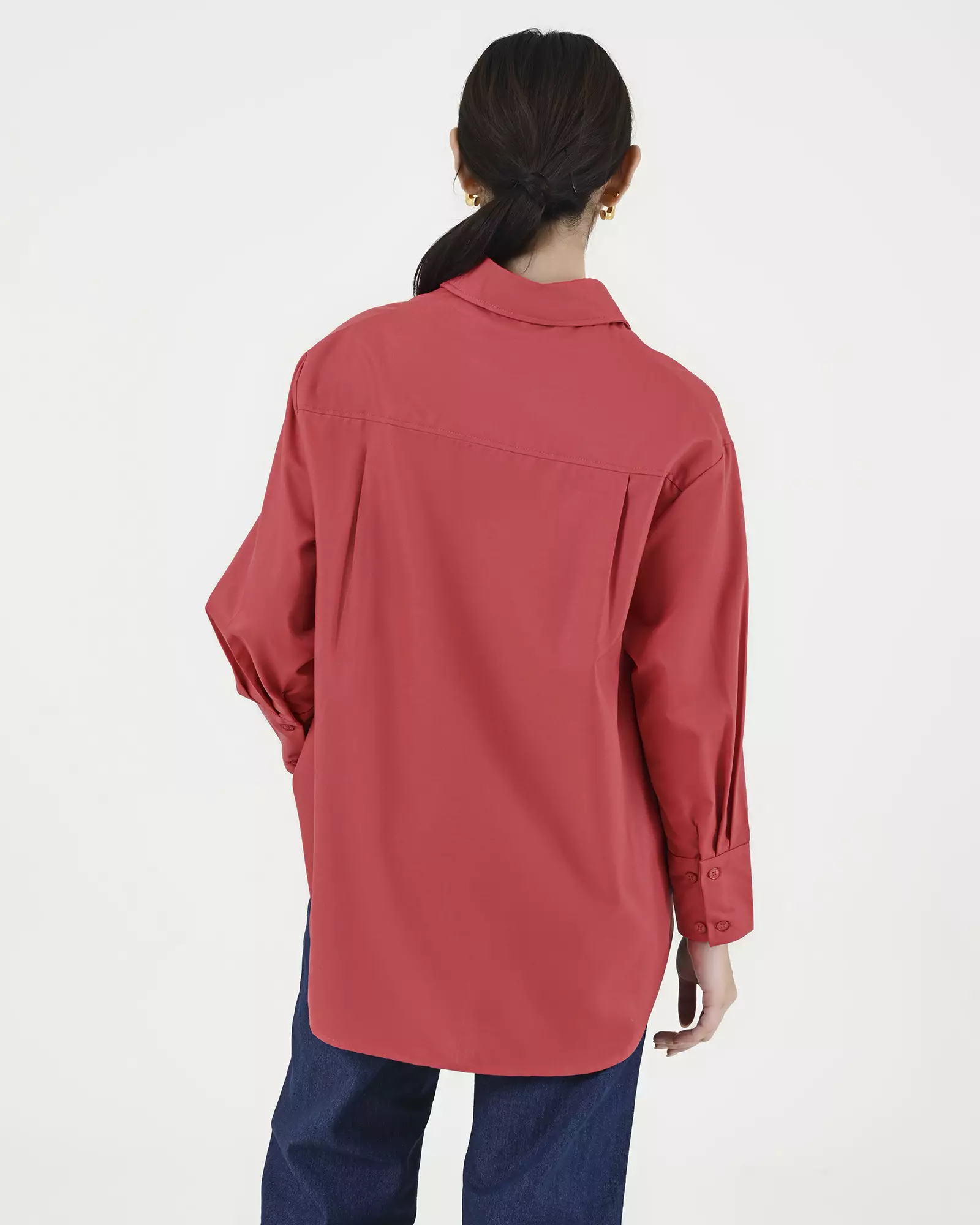 Geulis.id MARYLYN SHIRT - Red