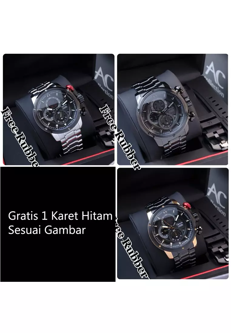 ALEXANDRE CHRISTIE AC 6239 ROSEGOLD BLACK MCBBRBA