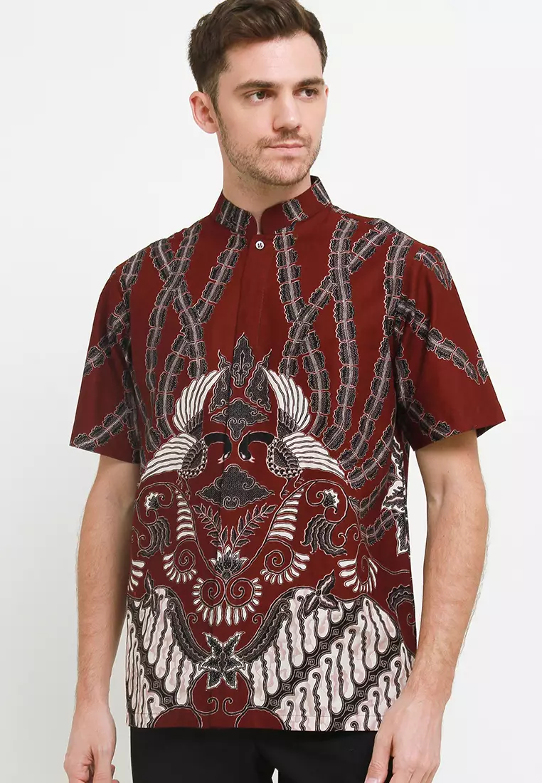 Jual Krisna Batik Arrayan Koko Shirt Original 2024 | ZALORA Indonesia