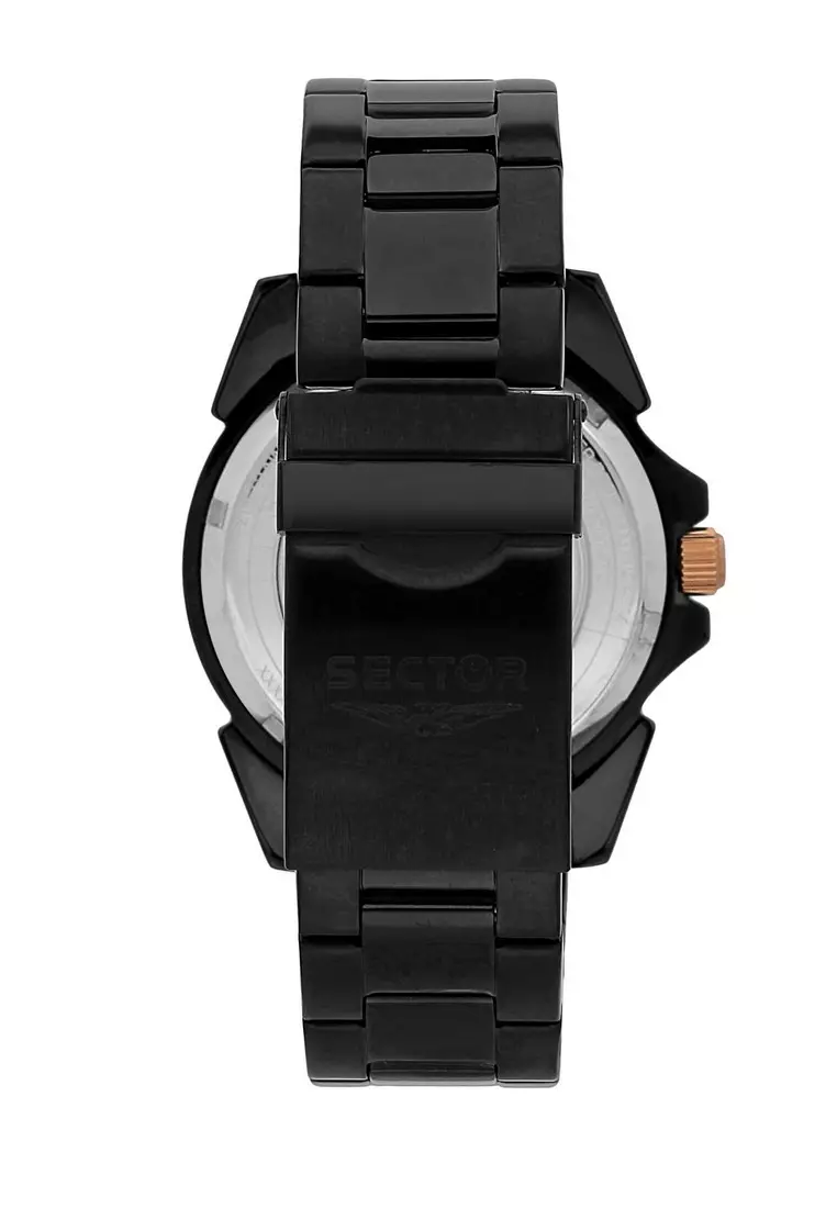 [3 Years Warranty] Sector 450 Collection 43mm Case Men's Automatic Stainless Steel Watch R3223276002