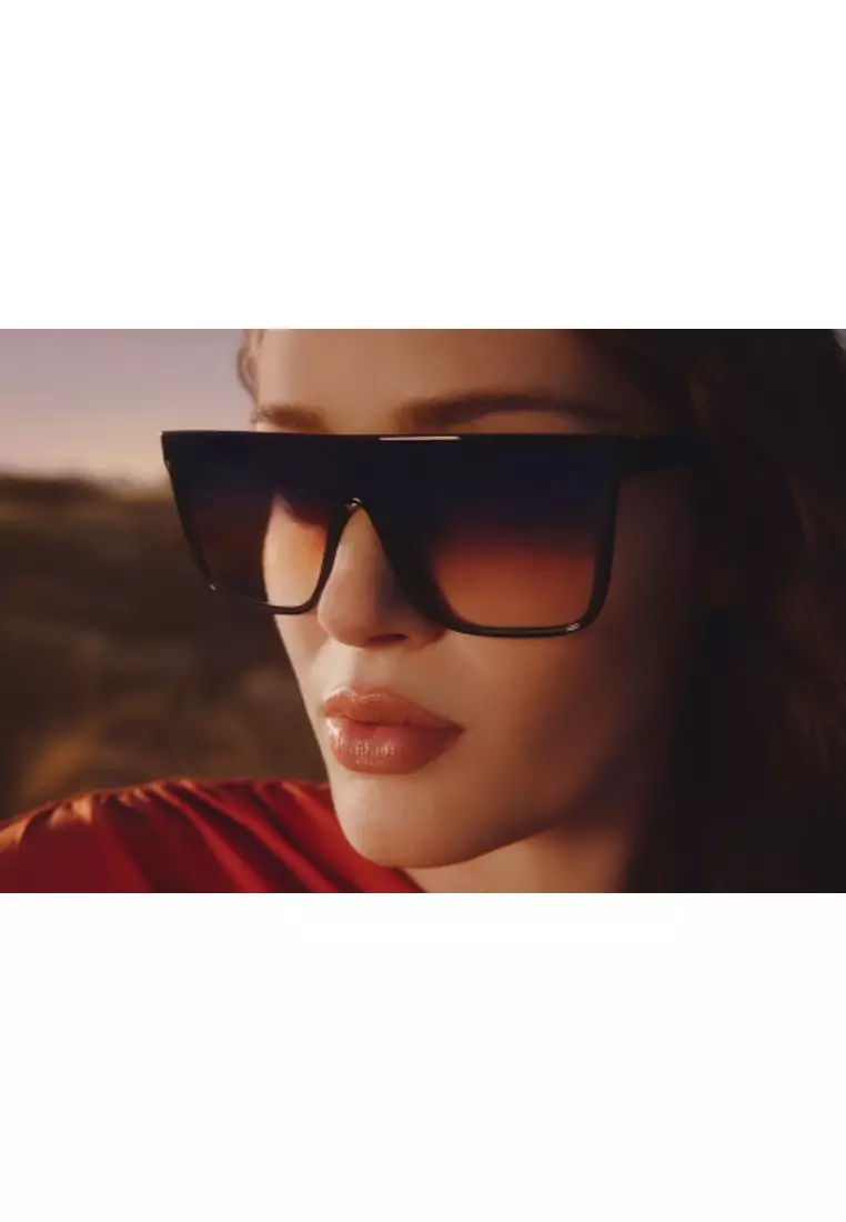 Nightfall Medium Sunglasses - Black/Futuredusk Poppy