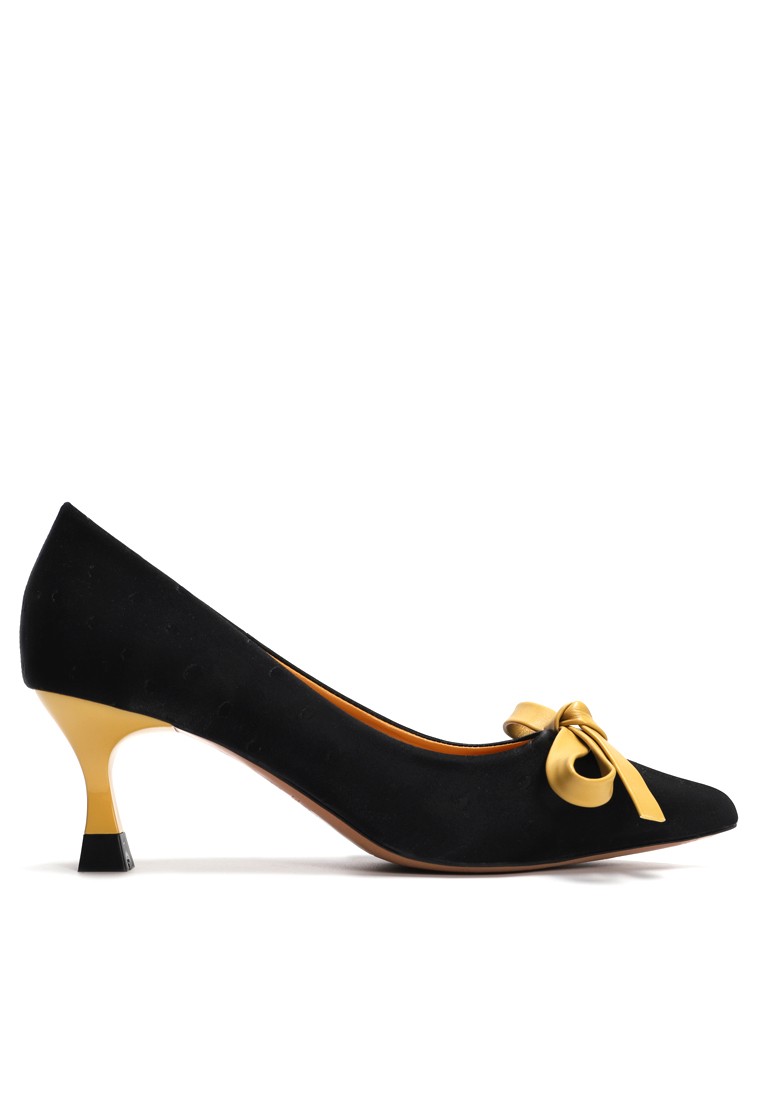 6CM Bow Tie Pointy Pumps YLT5199-8