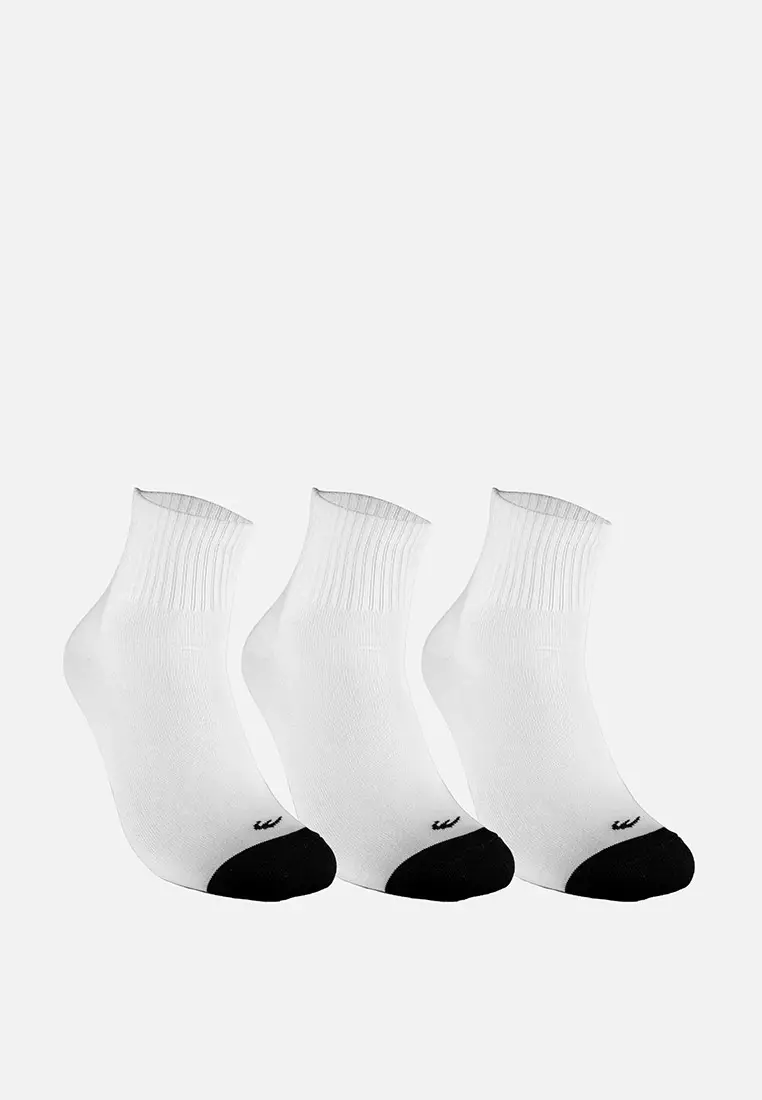 World Balance Men's Quarter Socks 01 P3