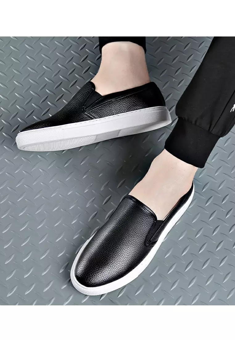 Leather Slip-Ons YQ115804
