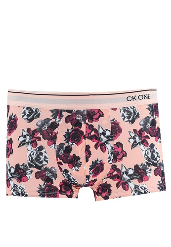Calvin Klein pink Print Micro Low Rise Trunks - Calvin Klein Underwear 489A3USE7697F9GS_1