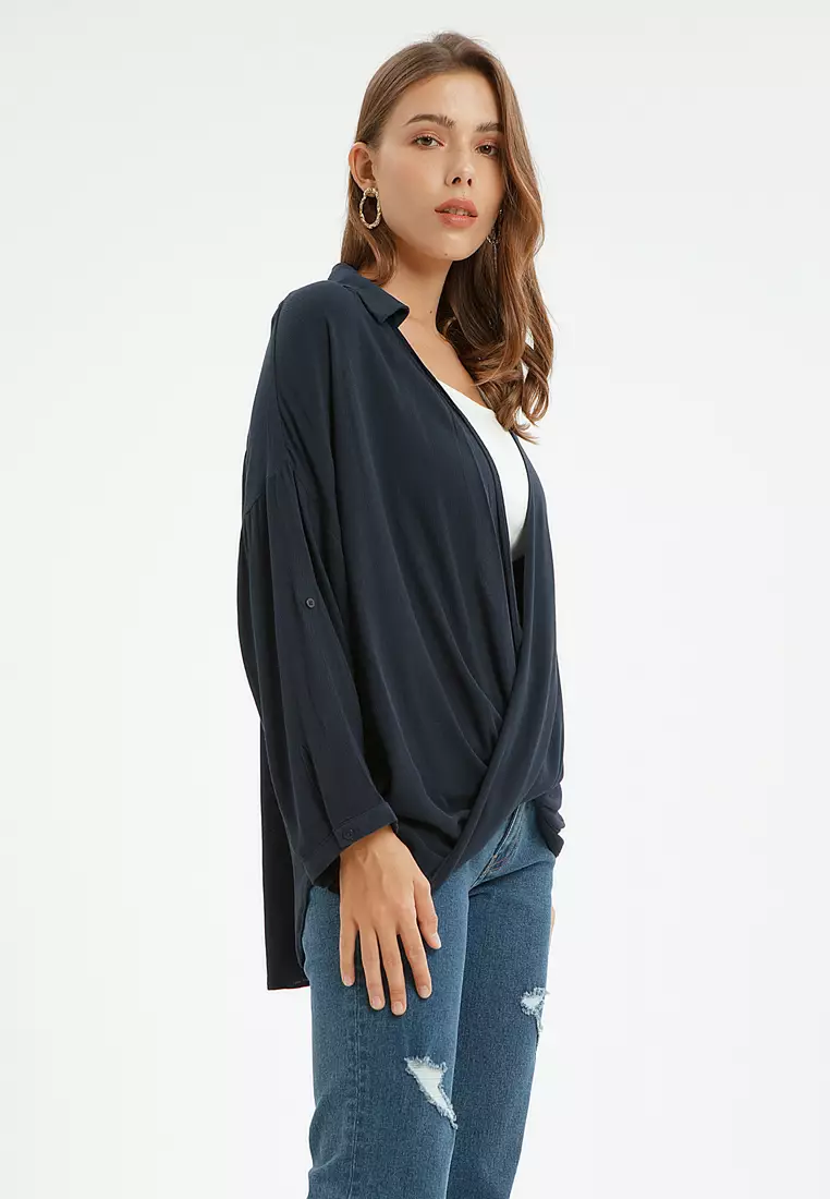 MInimal Malla Overslag Top Navy