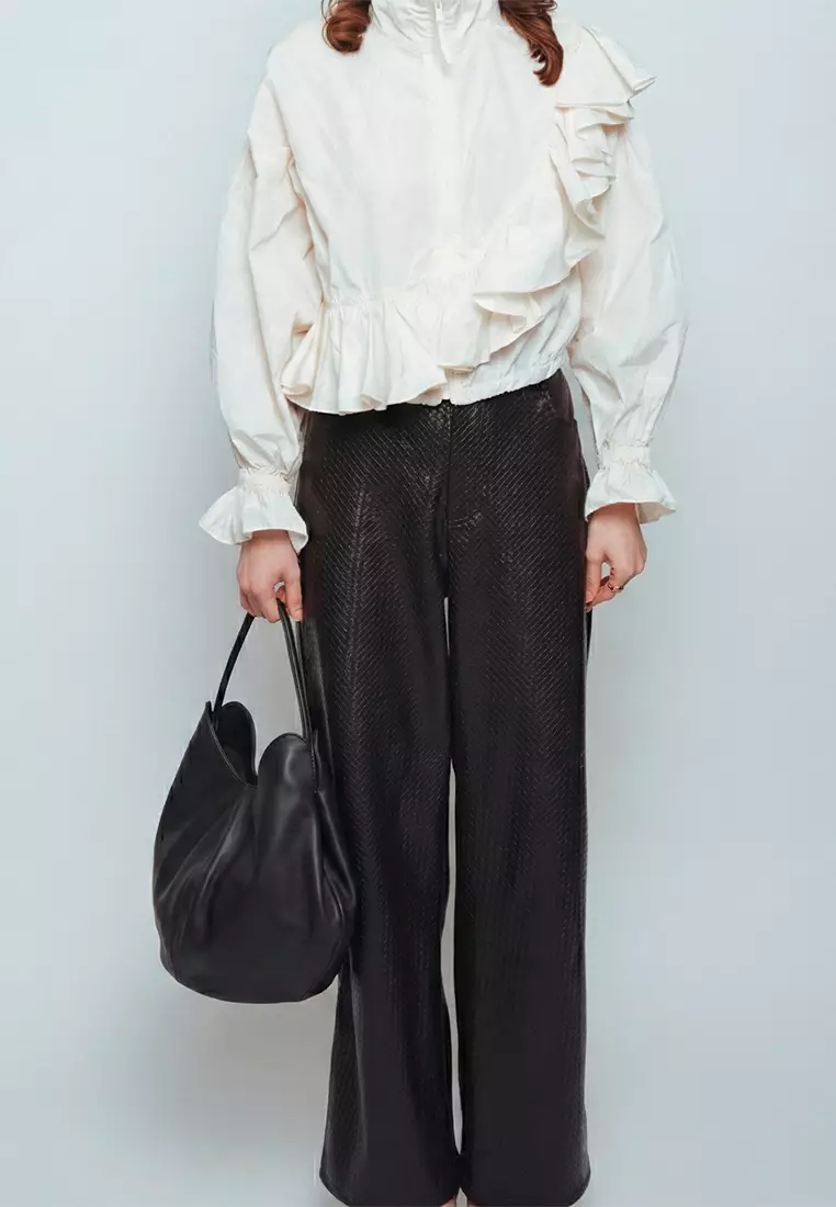 Balloon Hobo Bag - Black