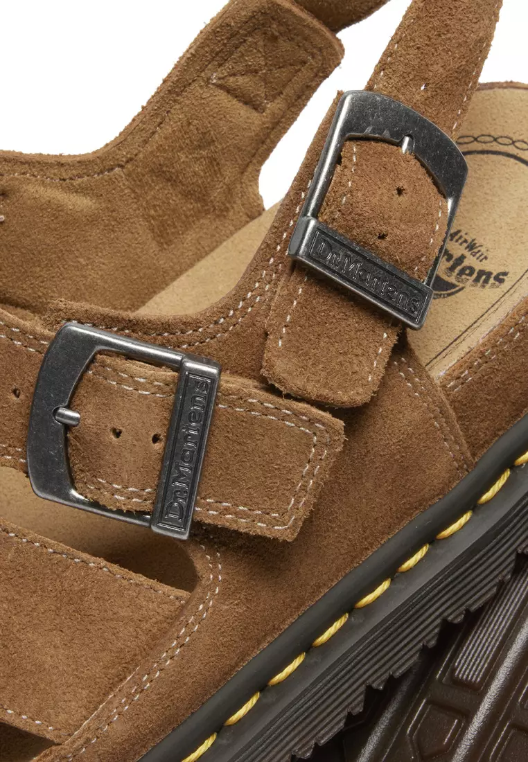 Archive Plush Suede Fisherman Tan Sandals Women