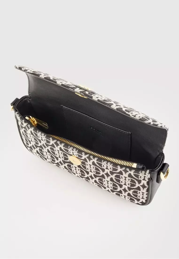 Nadia Monogram Shoulder Bag