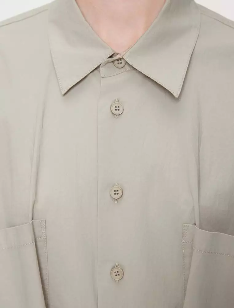 Short Sleeve Collared Utility Jumpsuit