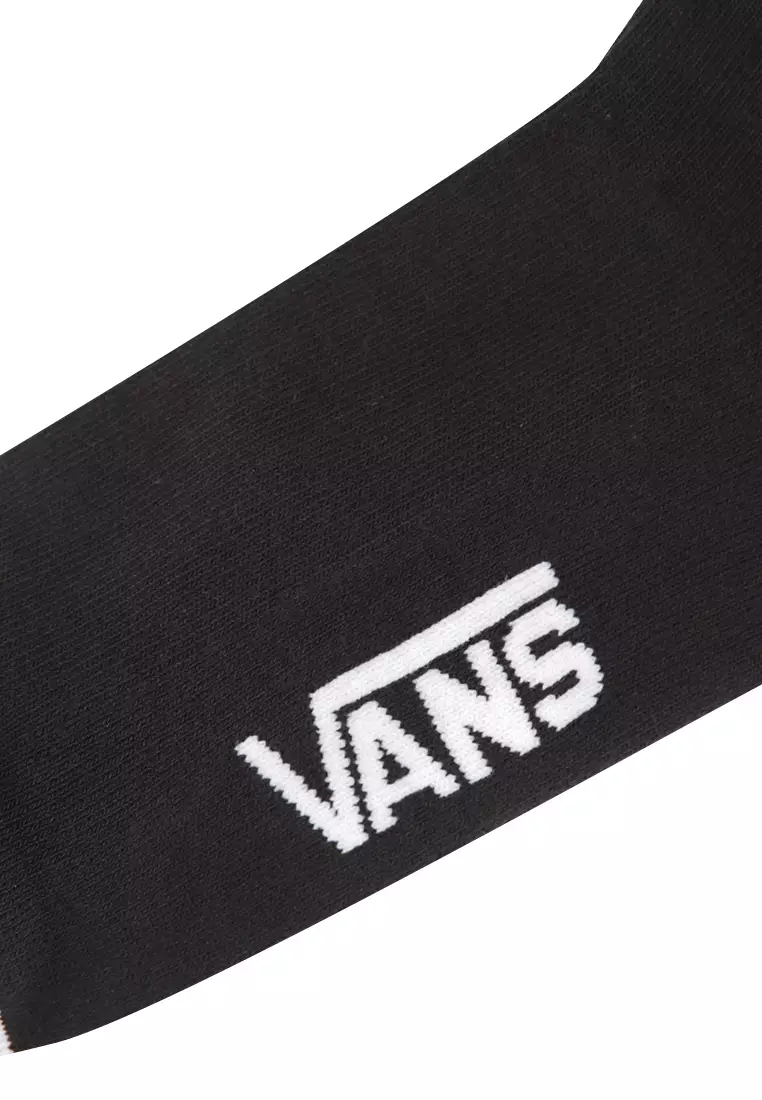 Peek-A-Check Half Crew Sock